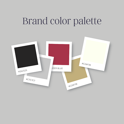 Brand Color Palette app branding design graphic design illustration logo minimal ui ux vector