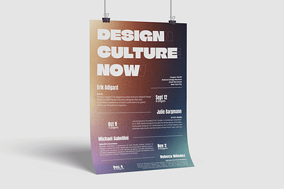 Poster Design- DCN graphic design typography