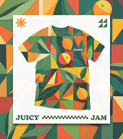 JUICY JAM art artwork brand branding cloth design design digital digital art fashion fashion design flat flat design food graphic graphic design illustration print print design t shirt visual