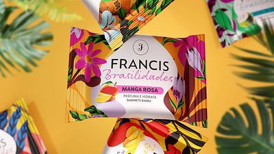 Francis Brasilidades Product Viz 3d 3d modeling 3d visualization art direction beauty blender brand identity brazilian culture cgi cultural design digital art graphic design package packaging design photo product design product rendering product shots render art tropical