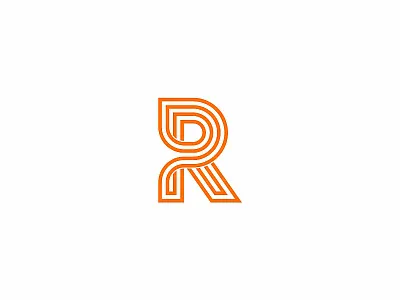 Letter R Logo app branding clean digital geometric graphic design illustration letter line art logo minimal modern r real state social media studio ui ux vector
