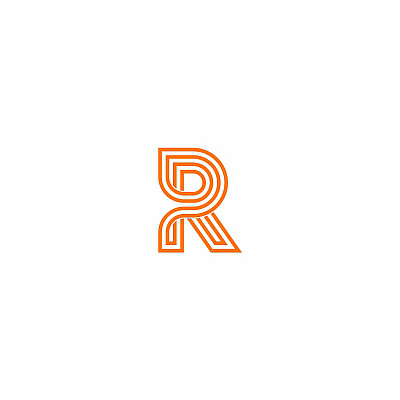 Letter R Logo app branding clean digital geometric graphic design illustration letter line art logo minimal modern r real state social media studio ui ux vector