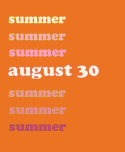 August 30 branding design graphic design graphics illustration impressionism paintings summer video