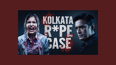 Kolkata Rape Case thumbnail thumbnail design ui youtube thumbnail