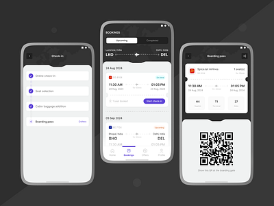 Flight Booking App Concept app design design flight booking product design ticket booking ui ux