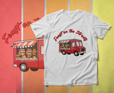 food van t shirt design food van t shirt graphic design illustration t shirt t shirt design