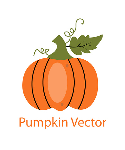 Pumpkin vector graphic design halloween vector vector design