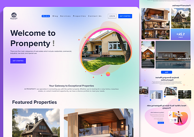 Real Estate Investment Website Design dailyux. ui usability userexperience. uxdesign. uxdesigner. uxlife.