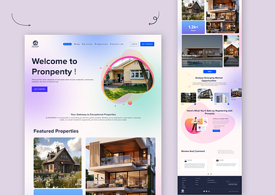 Real Estate Investment Website Design dailyux. ui usability userexperience. uxdesign. uxdesigner. uxlife.