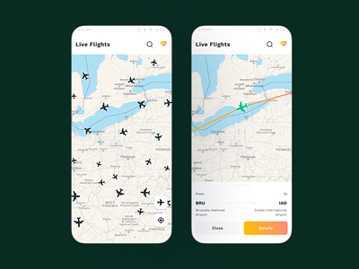 Flight Booking Mobile App Design Modern Travel Experience airport app booking design detail flight holiday hotel in app purchase location map planner premium search terminal ticket tour ux vacation world