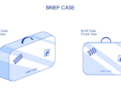 Case bag brief case flat illustration illustration line art perspective suitcase vector