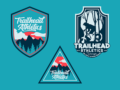 Trailhead Athletics - Branding 1 branding design graphic design illustration logo typography vector