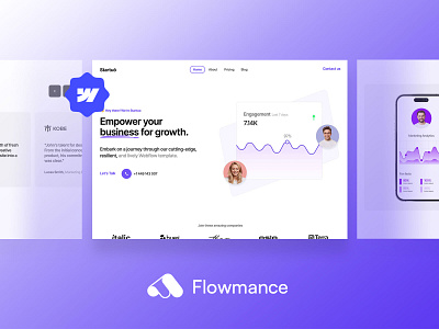 Elevate Your Startup’s Digital Game – Webflow Template agency template design template webflow webflow template webflowtemplate websitedesign