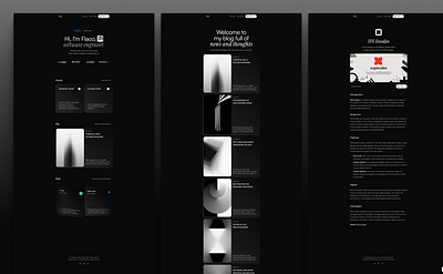 Flaco - Astro JS & Tailwind CSS blog darkmode personal portfolio template them theme