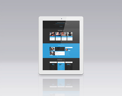 Tablet Mock-Up template