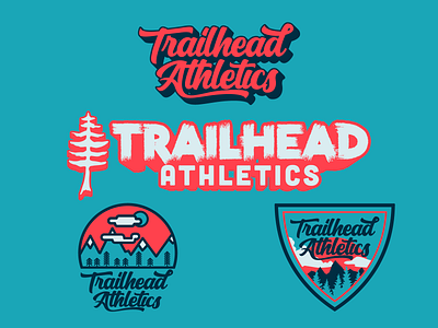 Trailhead Athletics - Branding 3 branding design graphic design illustration logo typography vector