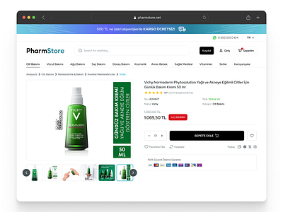 Ecommerce Website & Shopping amazon branding design ecommerce figma homepage login logo pharmacy shopping sign store ui ux vichy web webdesign