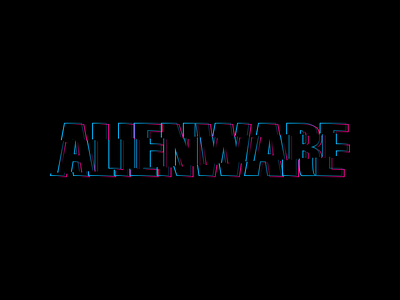 Alienware 10 branding design graphic design illustration logo screenprint typography vector