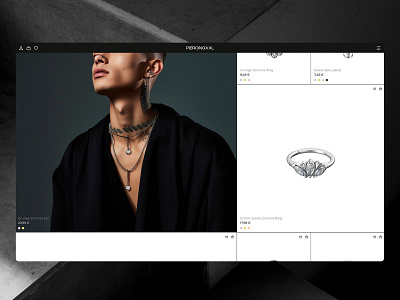 Piercing XXL website redesign branding graphic design logo ui