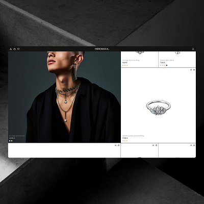 Piercing XXL website redesign branding graphic design logo ui