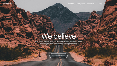 Travel Vi - travel agency corporate website figma landing page travel uiux web design web sited