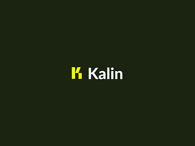 Kalin logotype brand branding graphic design icon illustration logo typography vector