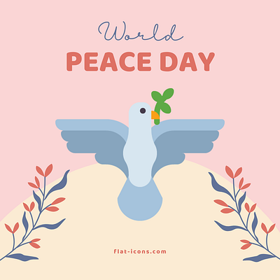 World Peace Day branding design graphic design icons illustration ui