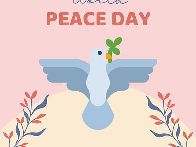 World Peace Day branding design graphic design icons illustration ui