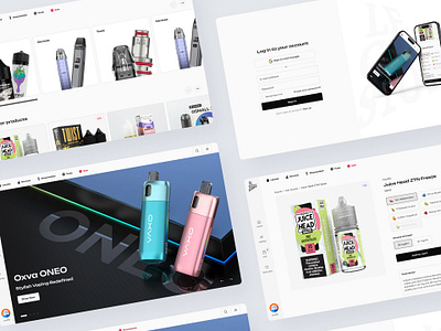 E-commerce Application Design application dark mode e commerce figma light mode ui ux web app web design