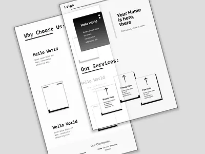 Landing Page #3 bold typography branding clean ui creative agency website creative portfolio custom illustrations design design showcase design trends fashion website design flat ui full page design illustration landing page landing page design minimalist ui modern web design ui uiux ux