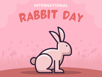 International Rabbit Day branding design graphic design icons illustration motion graphics