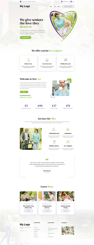 Healthcare Website UI Design | User-Friendly Interface 3d animation branding design graphic design healthcare website mockup illustration logo motion graphics ui ui deign vector