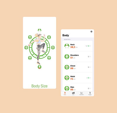 Body Size app bodysize fitness sport