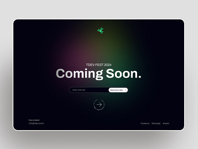 Coming soon minimalist modern ui branding coming soon graphic design interface minimalist modern ui ui ui design ux design web