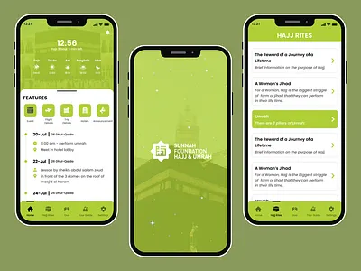 HAJJ & UMRAH App android design figma hajj ios mobileapp ui ux