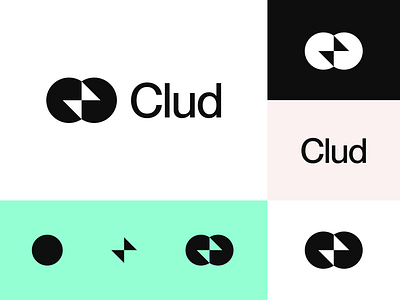 Clud - eWallet Logo Concept app brand branding design figma logo mobile