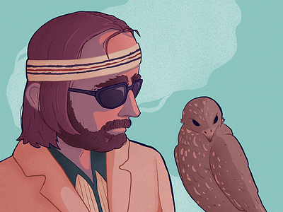 poster for movie 2d anderson character design digital illustration illustration movie poster the royal tenenbaums wes anderson