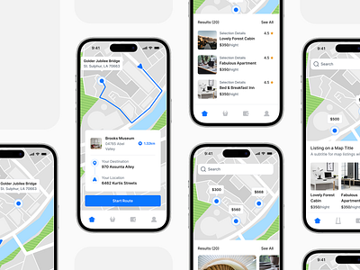 Mobile Navigation - Lookscout Design System android application design design system figma ios lookscout mobile mobile app modern responsive ui