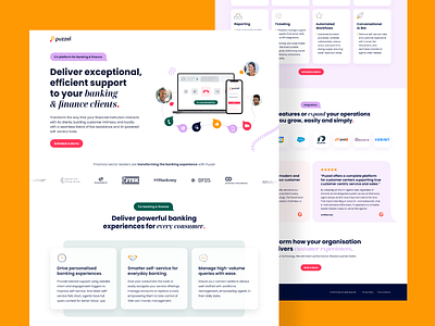 Puzzel - Landing Page Design cro