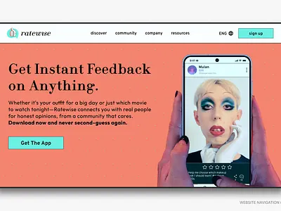 WEBSITE NAVIGATION #053 branding dailyui logo ui
