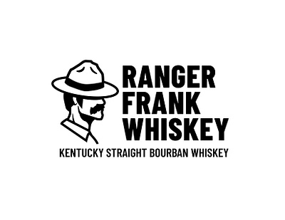 Ranger Frank Whiskey Co. 2d branding combination mark graphic design logo logo design logotype vector