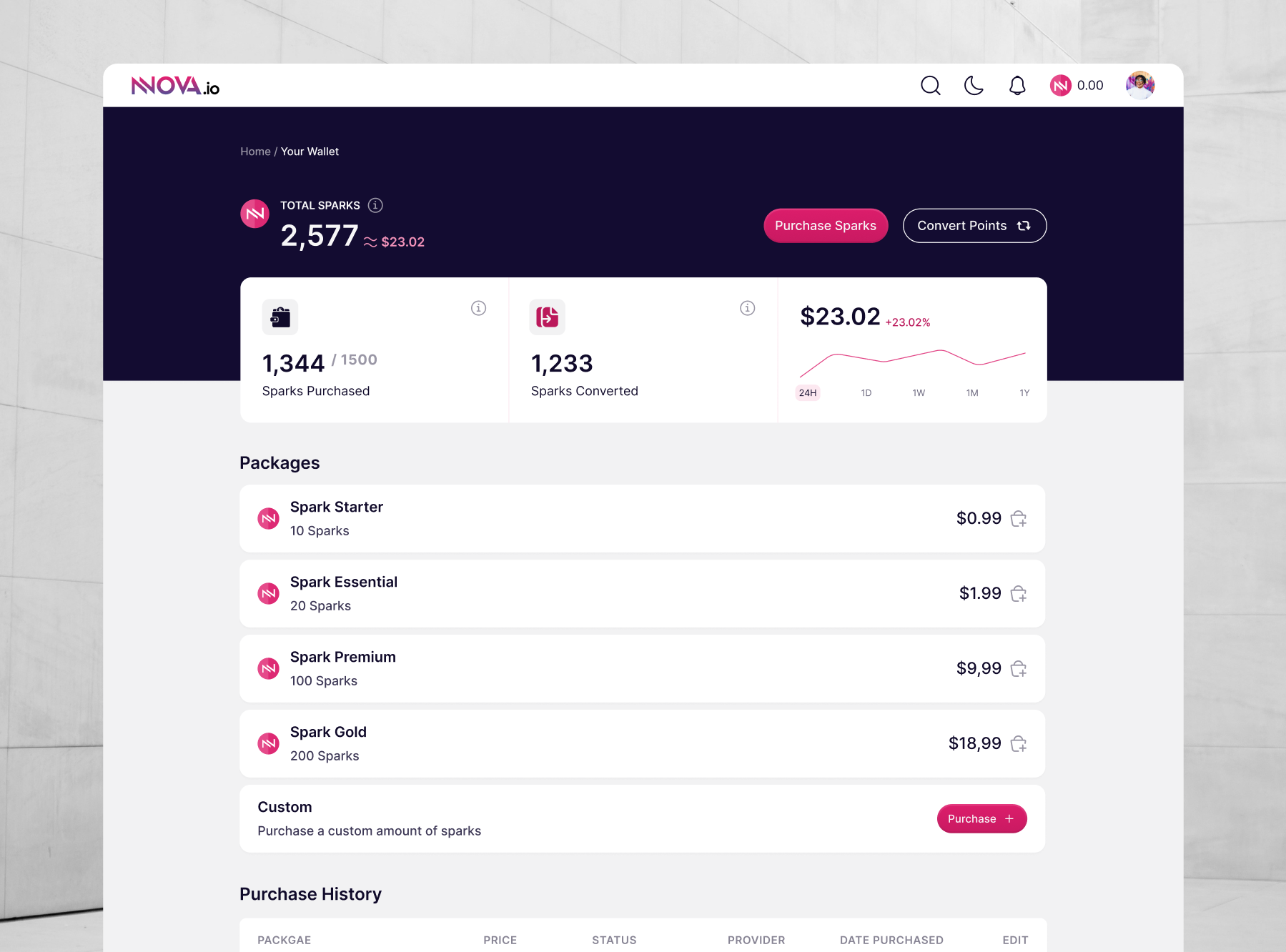Example of Website And App Design