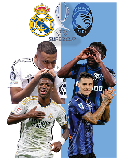 Super Cup Final Design adobeillustrator art branding creative design digitalart digitalmarketing football graphic design graphicdesigner illustration marketing portfolio posterdesign realmadrid soccer socialmediapost typography