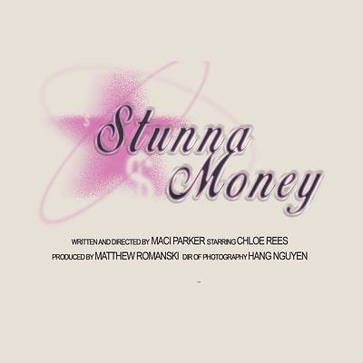 "STUNNA MONEY" - Banner graphic design