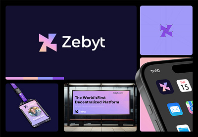 Zebyt -Visual Identity app brand brand identity fntech identity logo logo design logo designer logo mark mark minimalistic symbol visual visual identity z logo