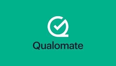 Qualomate - Rebrand branding construction logo rebrand white paper