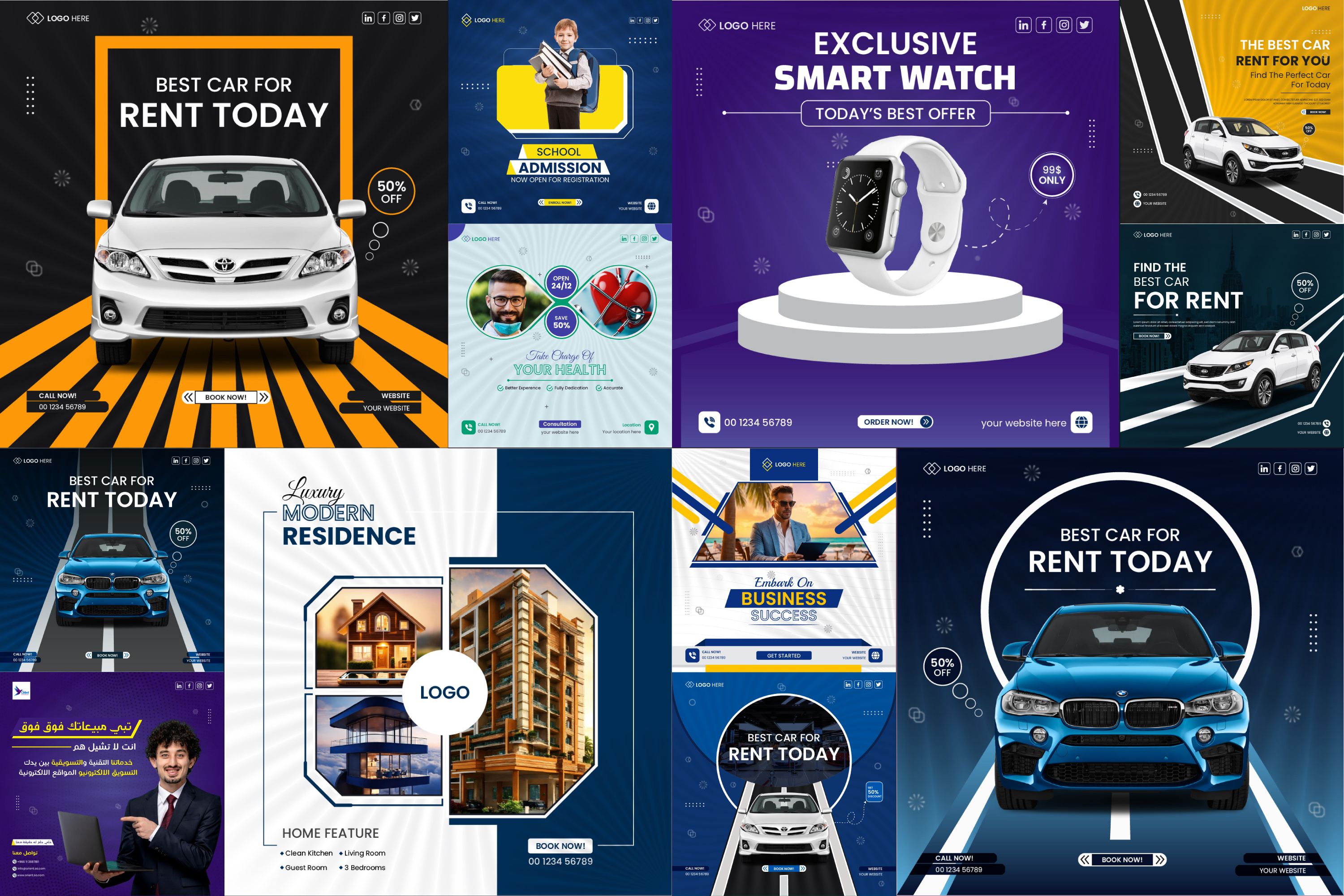 Example of Social Media Post Design