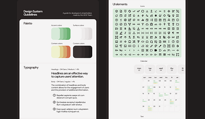 Candlelight's Design System (work in progress) branding clean components concept design design system minimal sketch typography