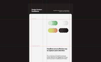 Candlelight's Design System (work in progress) branding concept design system learning ui