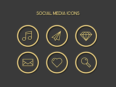 Social Media Icons adobe illustrator design graphic design icons icons set social media